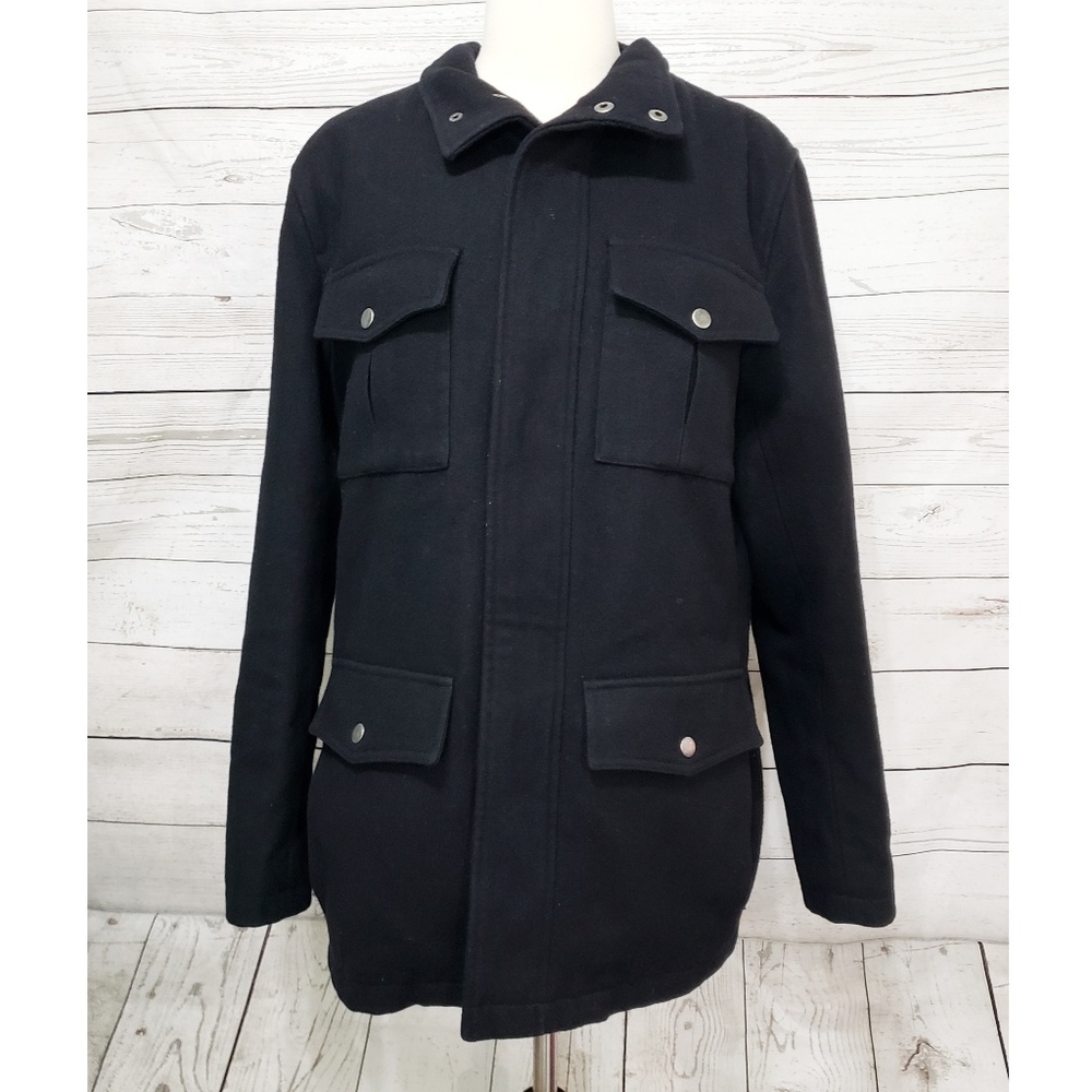 Structure Wool Pea Coat